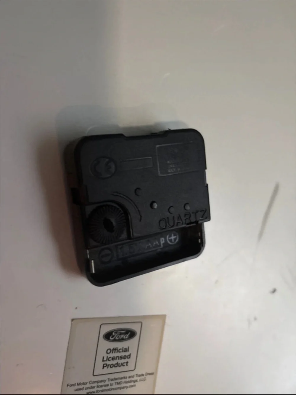 Ford Mustang Wall Clock  glass not working just decoration